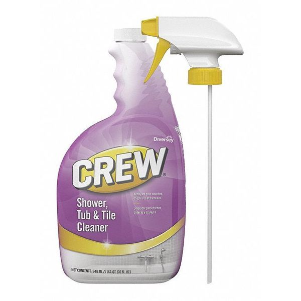 Crew, Shower Tub/Tile, Cleaner, 32oz, PK4