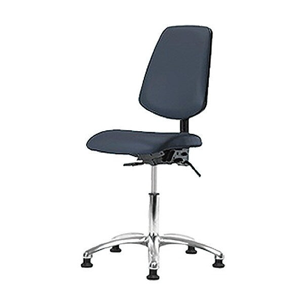 Vin Med Ben Chair w/ Med Bk Chr Gld Nav