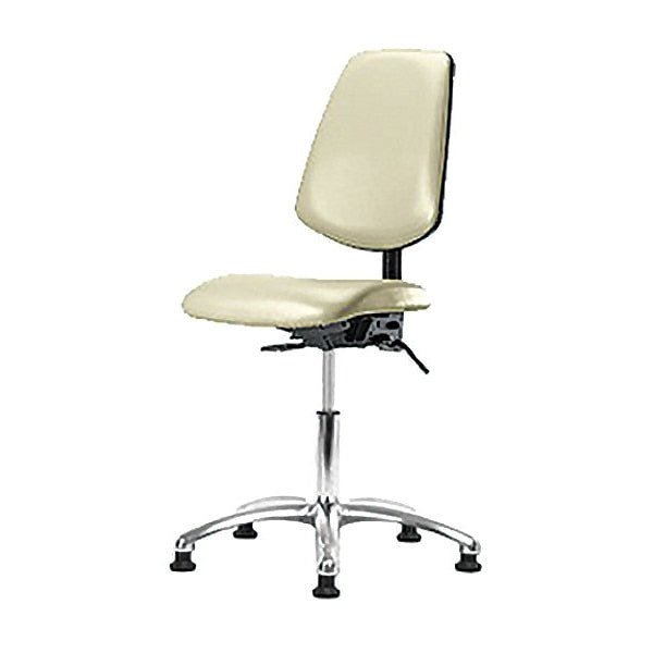 Vin Med Ben Chair w/ Med Bk Chr Gld Wht
