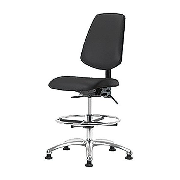 Vin Med Ben Chair w/ Med Bk CF Gld BLK