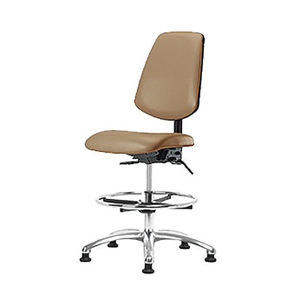 Vin Med Ben Chair w/ Med Bk CF Gld Taupe