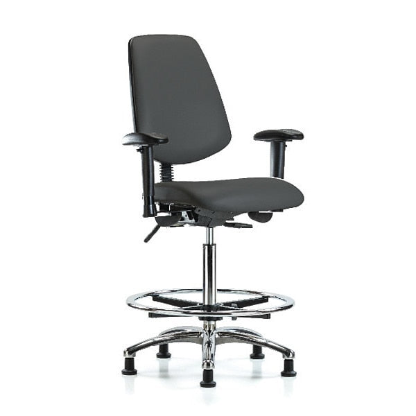 High Bench Chair, Vinyl, 26