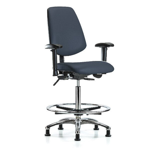High Bench Chair, Vinyl, 26