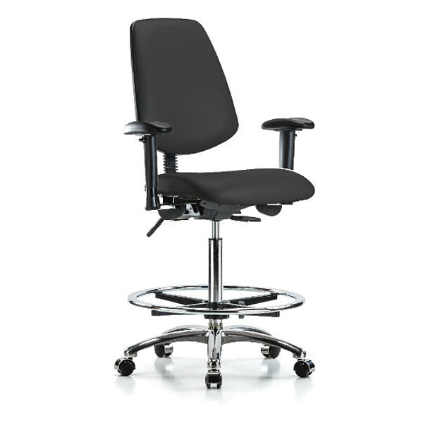High Bench Chair, Vinyl, 26
