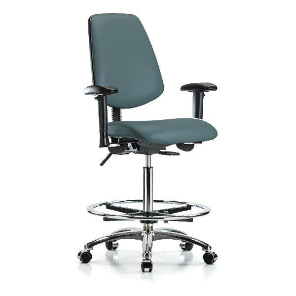 High Bench Chair, Vinyl, 26