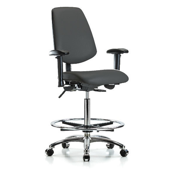 High Bench Chair, Vinyl, 26