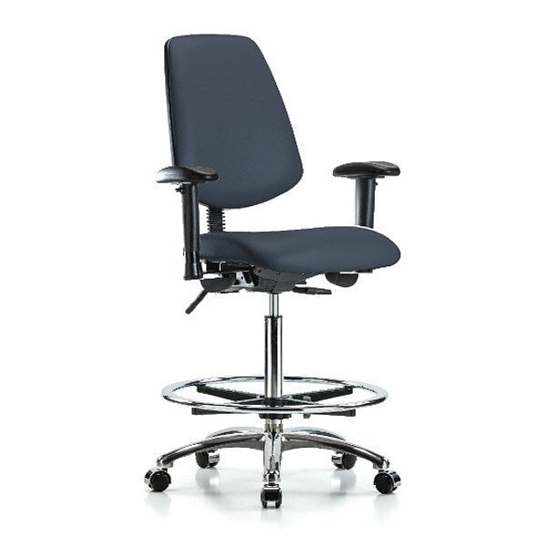 High Bench Chair, Vinyl, 26