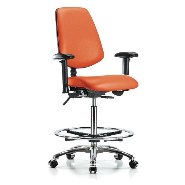 High Bench Chair, Vinyl, 26