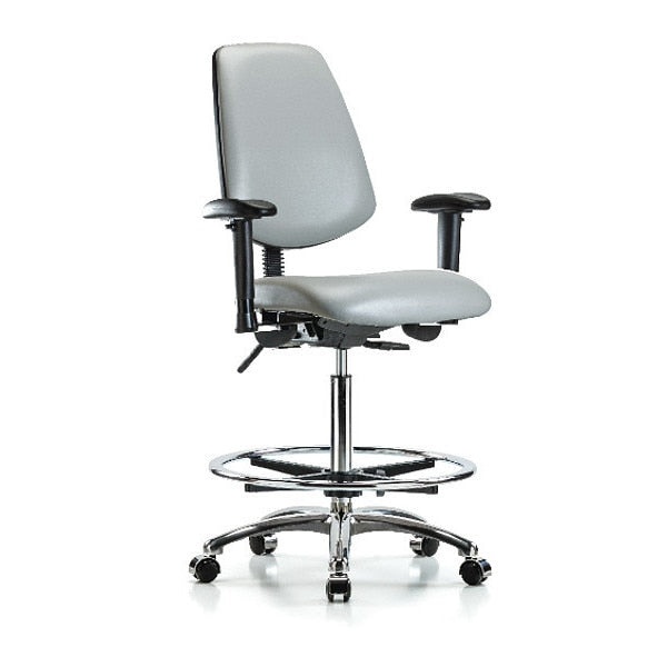 High Bench Chair, Vinyl, 26