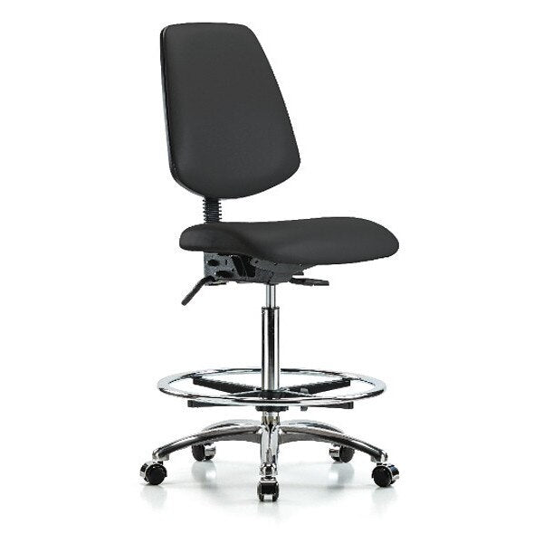 High Bench Chair, Vinyl, 26
