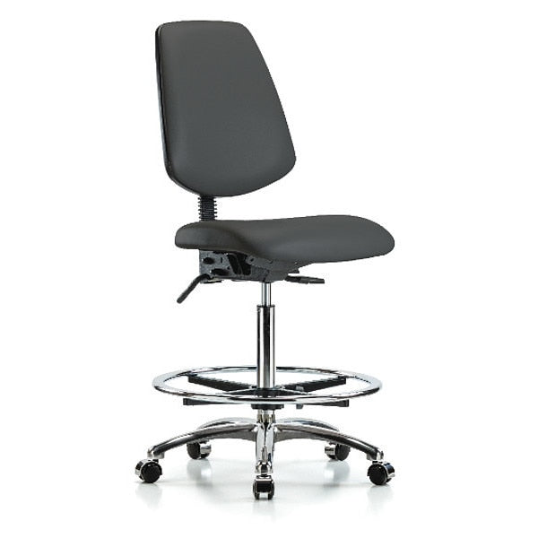 High Bench Chair, Vinyl, 26