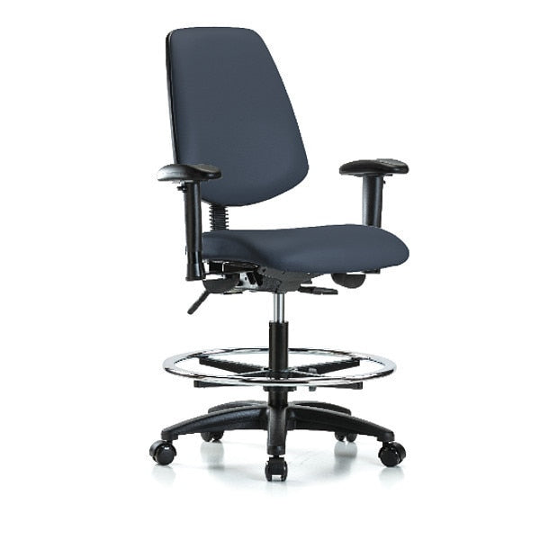 Medium Bench Chair, Vinyl, 22