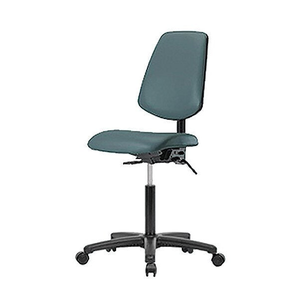 Vin Med Ben Chair w/ Med Bk Cast Blu
