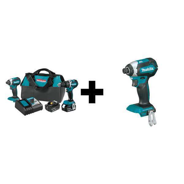 18V LXT Brushless 2pc Combo Kit (4.0Ah)