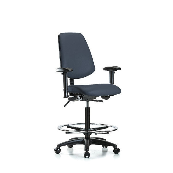 High Bench Chair, Vinyl, 26