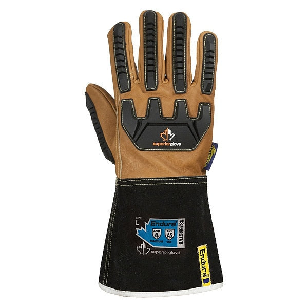 Impact Resistant Glove, Goatskin, S, PR