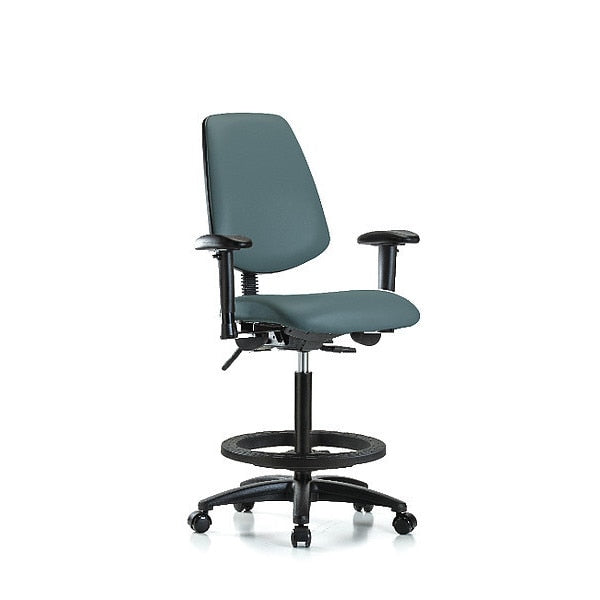High Bench Chair, Vinyl, 26