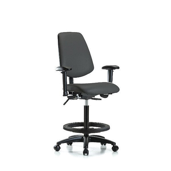 High Bench Chair, Vinyl, 26