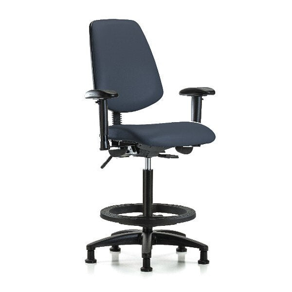 High Bench Chair, Vinyl, 26