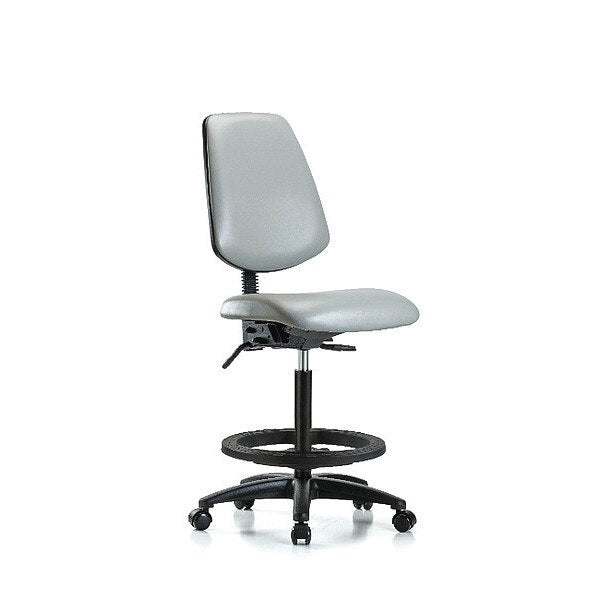 Vin Hi Bench Chair w/ Med Bk BF Cast Dov