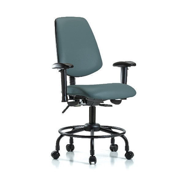 Desk Chair, Vinyl, 21