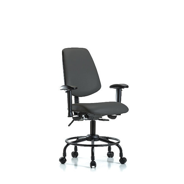 Desk Chair, Vinyl, 21