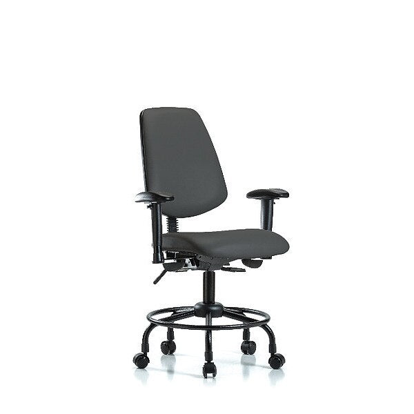 Desk Chair, Vinyl, 21