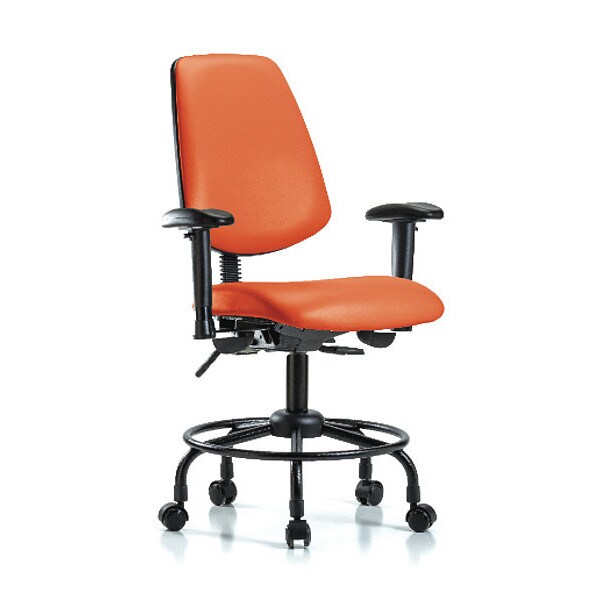 Desk Chair, Vinyl, 21