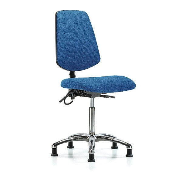 ESD Fab Med Ben Chair w/ Med Bk EG BLU