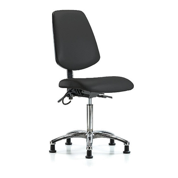 ESD Vin Med Ben Chair w/ Med Bk EG BLK