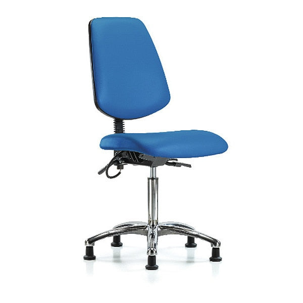 ESD Vin Med Ben Chair w/ Med Bk EG BLU