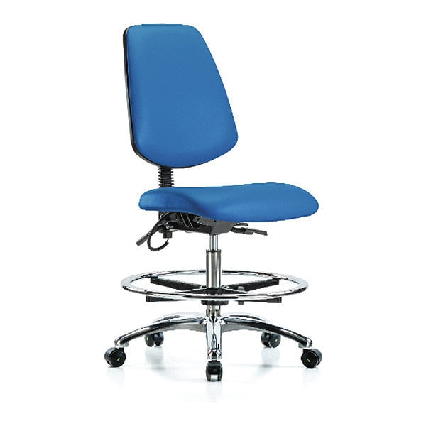 ESD Vin Med Ben Chair w/ Med Bk EC BLU