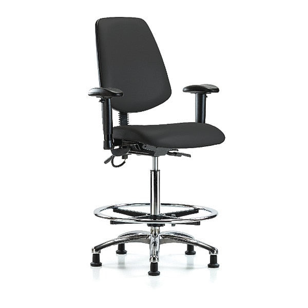 ESD Vin Hi Ben Chair w/ Med Bk CF EG BLK