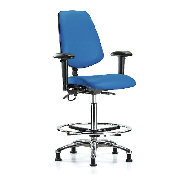 ESD Vin Hi Ben Chair w/ Med Bk CF EG BLU