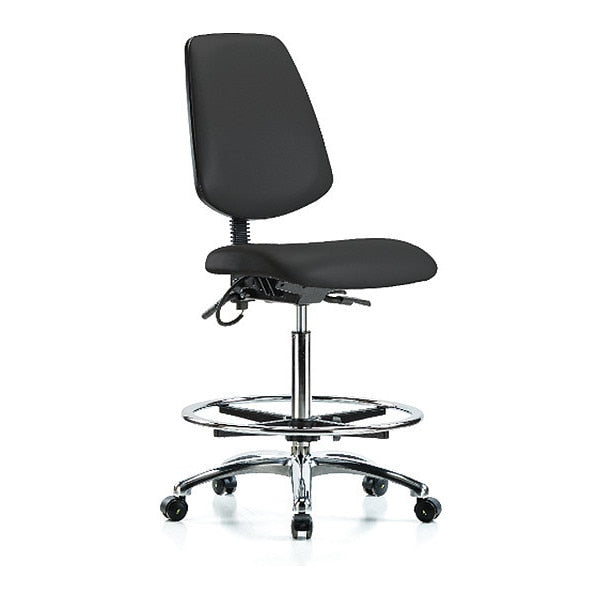 ESD Vin Hi Ben Chair w/ Med Bk CF EC BLK