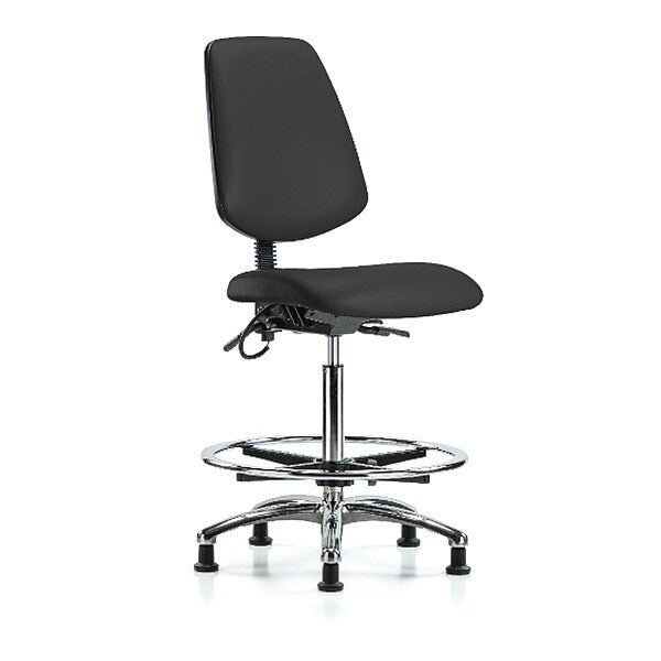 ESD Vin Hi Ben Chair w/ Med Bk CF EG BLK