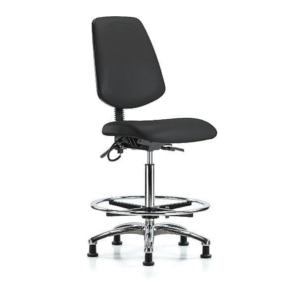 ESD Vin Hi Ben Chair w/ Med Bk CF EG BLK