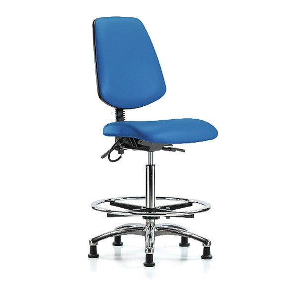 ESD Vin Hi Ben Chair w/ Med Bk CF EG BLU