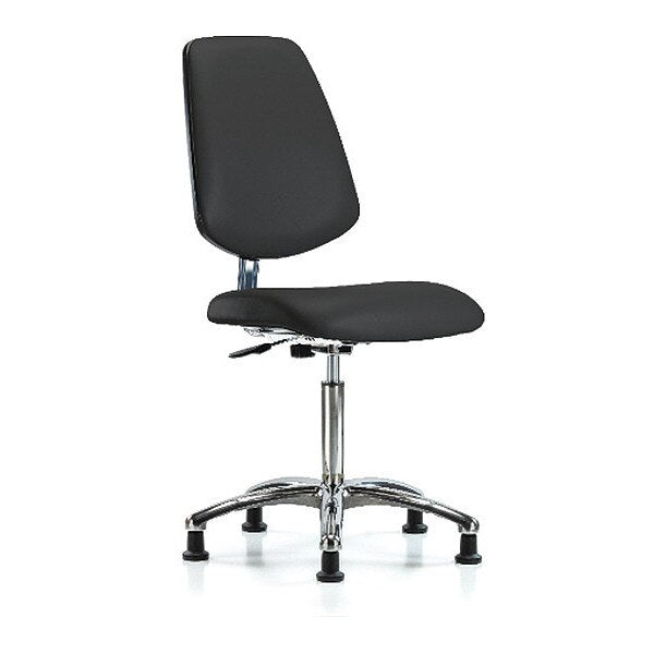 Vin Med Ben Chair w/ Med Bk Gld BLK CL10