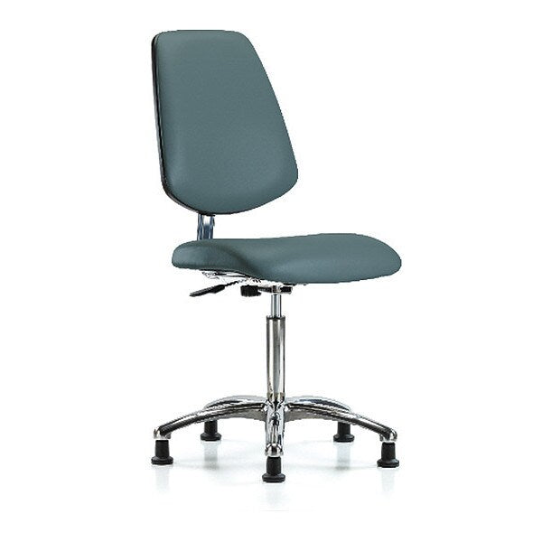 Vin Med Ben Chair w/ Med Bk Gld Blu CL10
