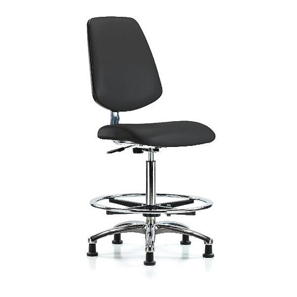 Vin Hi Ben Chair w/ Med Bk Gld BLK CL10