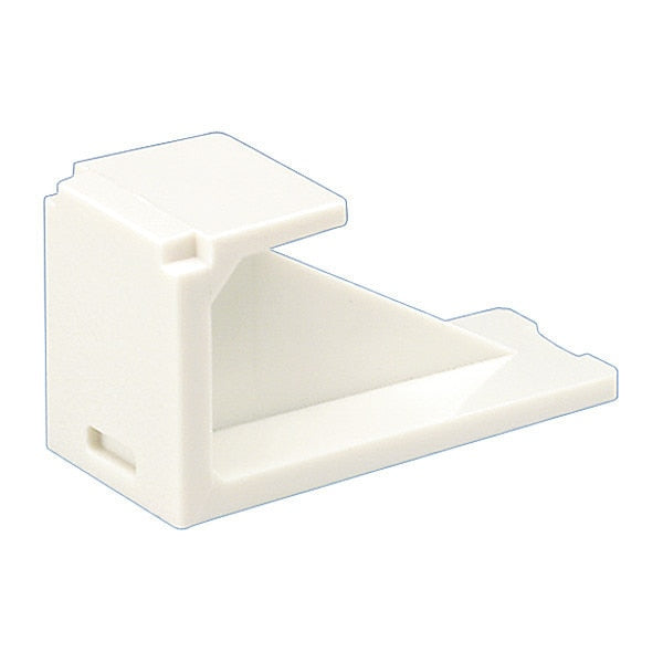 Blank Module (10 Pack), 1 Port, Gray
