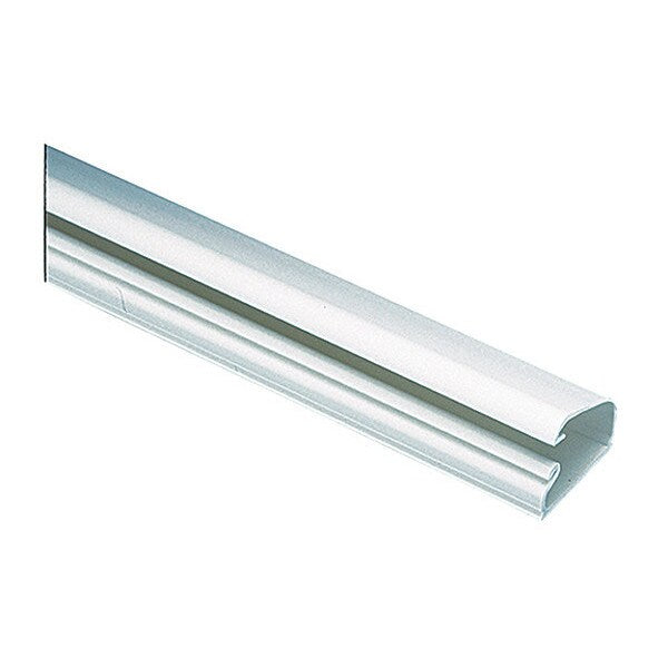 6' Surface Raceway Channel, PVC, Off White