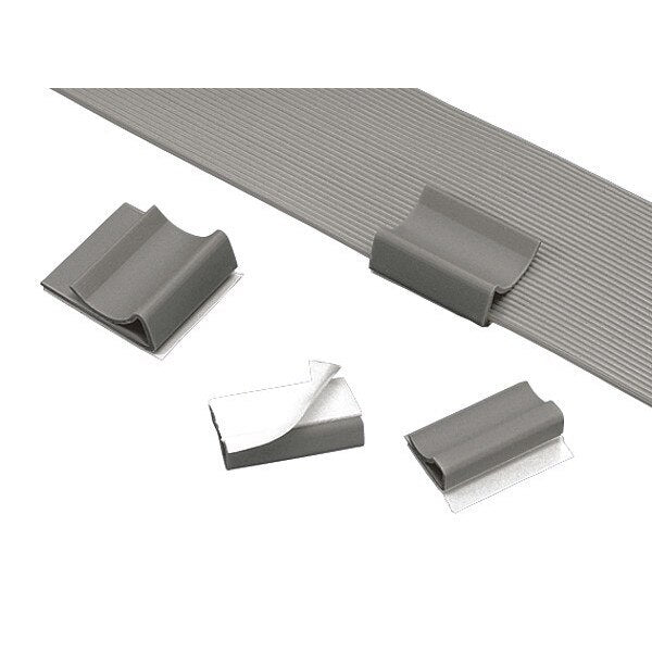 Flat Cable Clip, Adh, 1.09