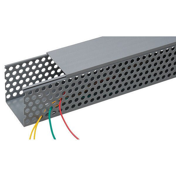 Base Wiring Duct, Type D, Round Hole, 2