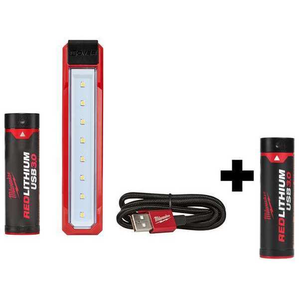 Pocket Flood Light, Battery, LED, 445lm