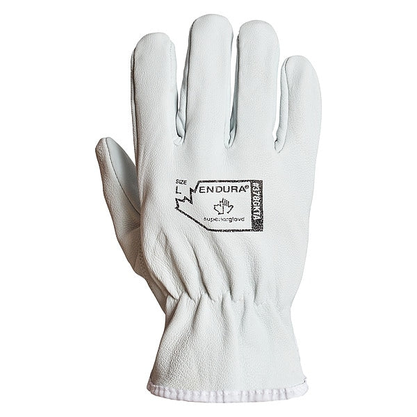 Gloves, Grain Goatskin, L, PK 12