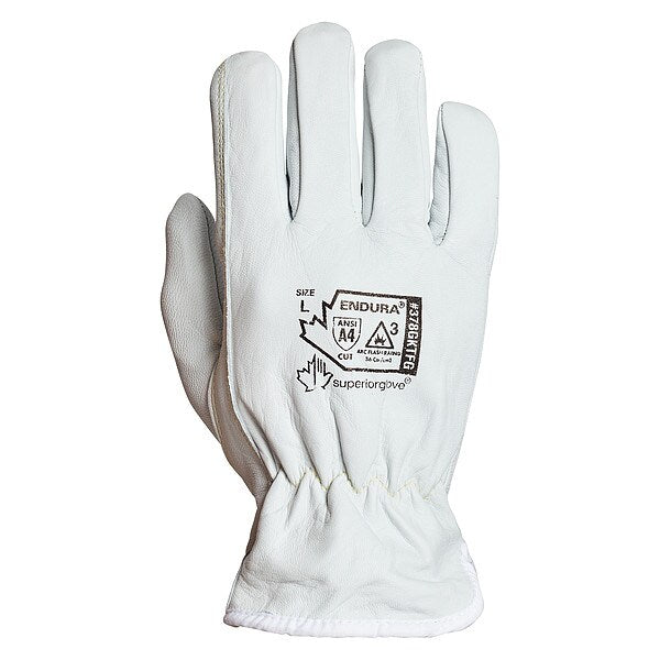 Goat Skin Kelvar(R) Gloves Lnd Sm, PR