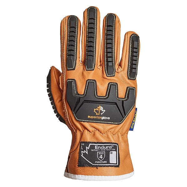 Leather Gloves, M, Goatskin, PR