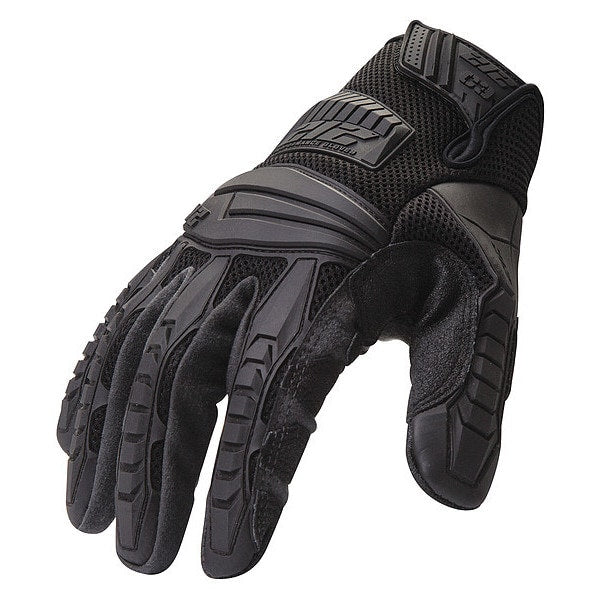 Cut Resistant Glove, Lvl 3, Black, XL, PR